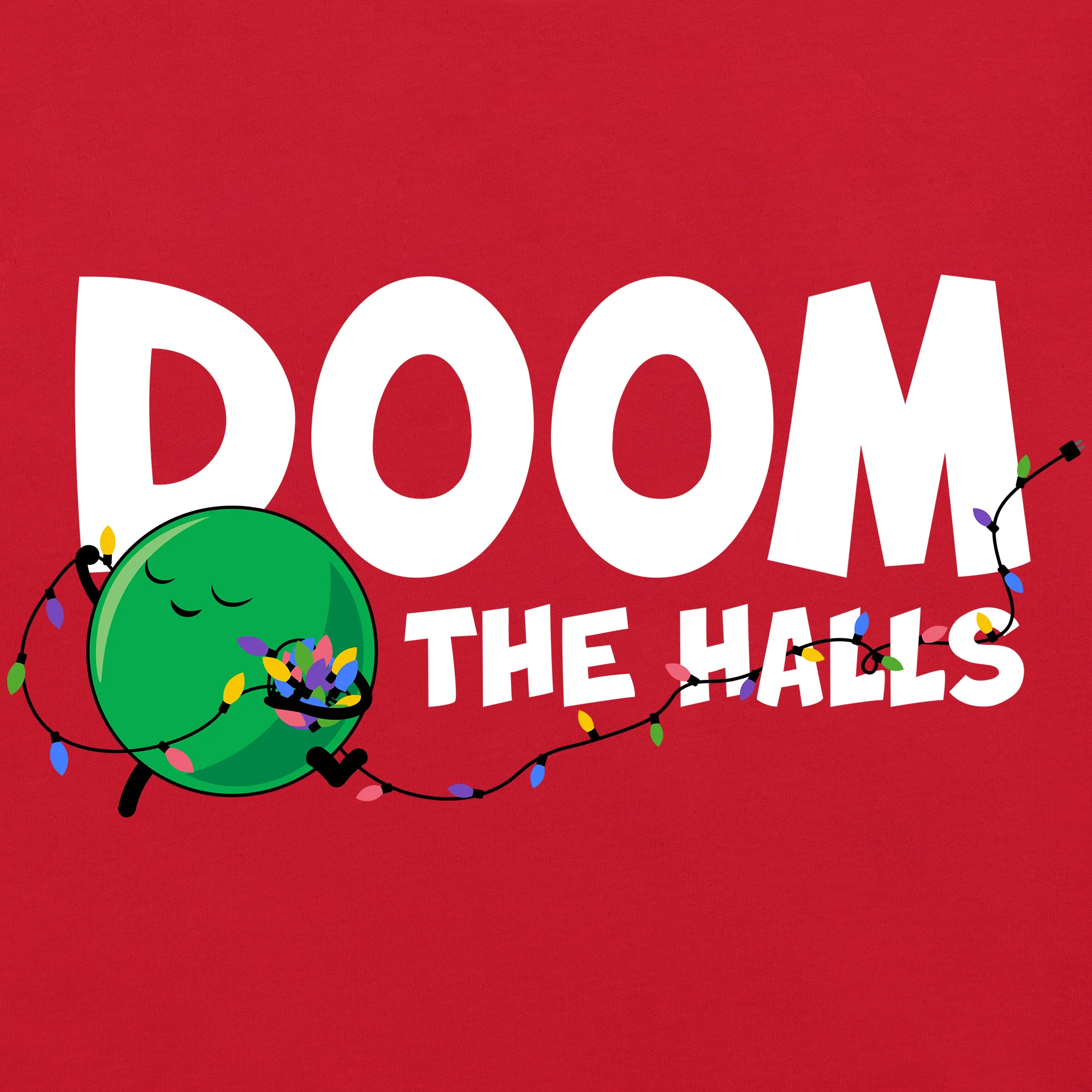 Doom The Halls Kids Tee - Image 3
