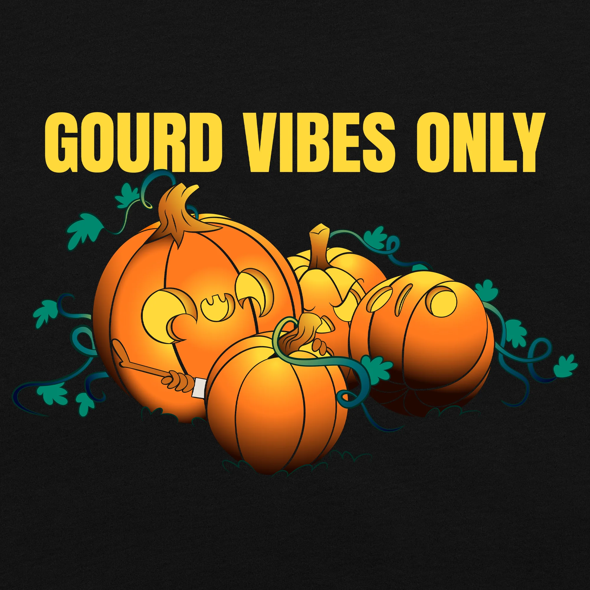 Gourd Vibes Only Kids Tee - Image 3