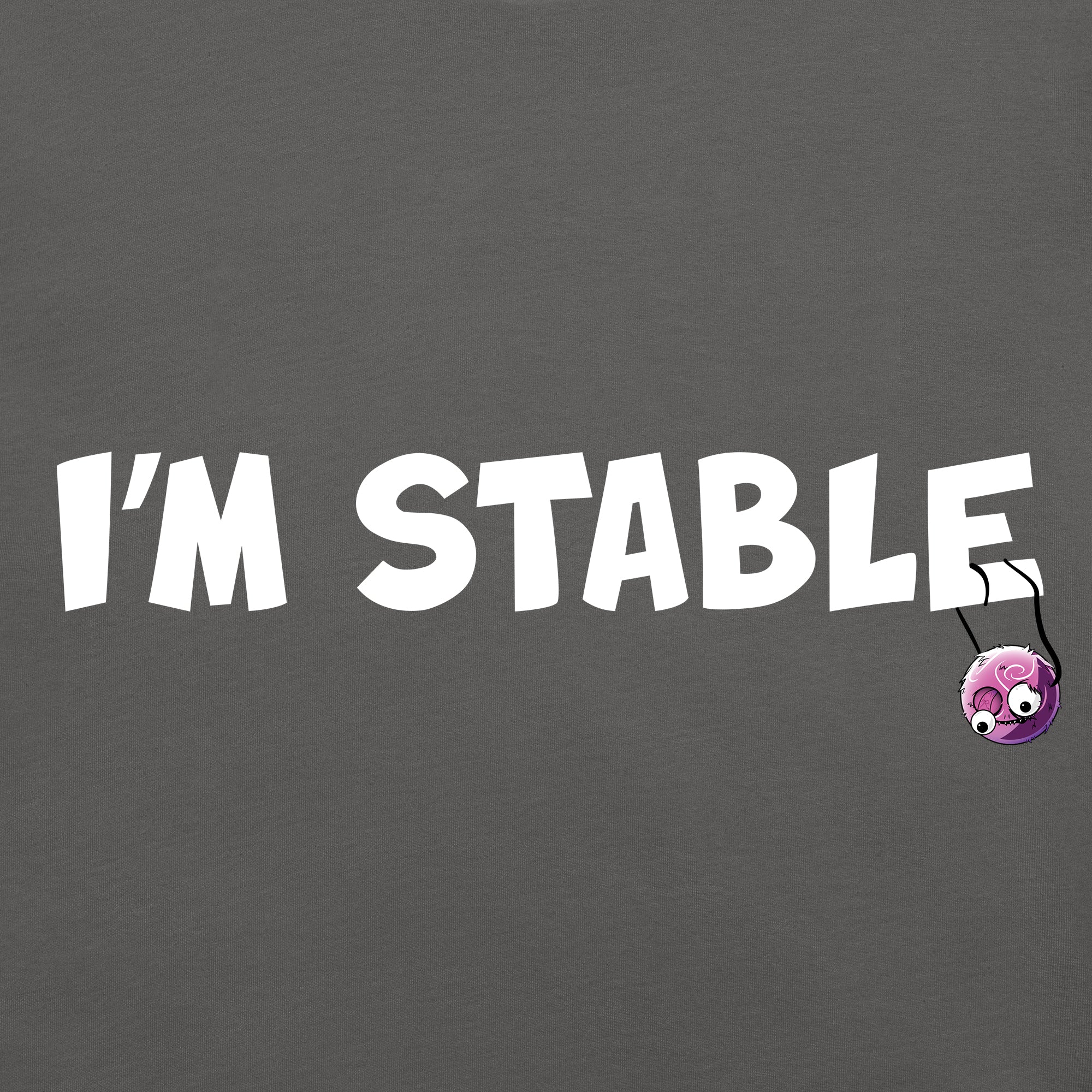 I'm Stable Adult Unisex Tee - Image 4