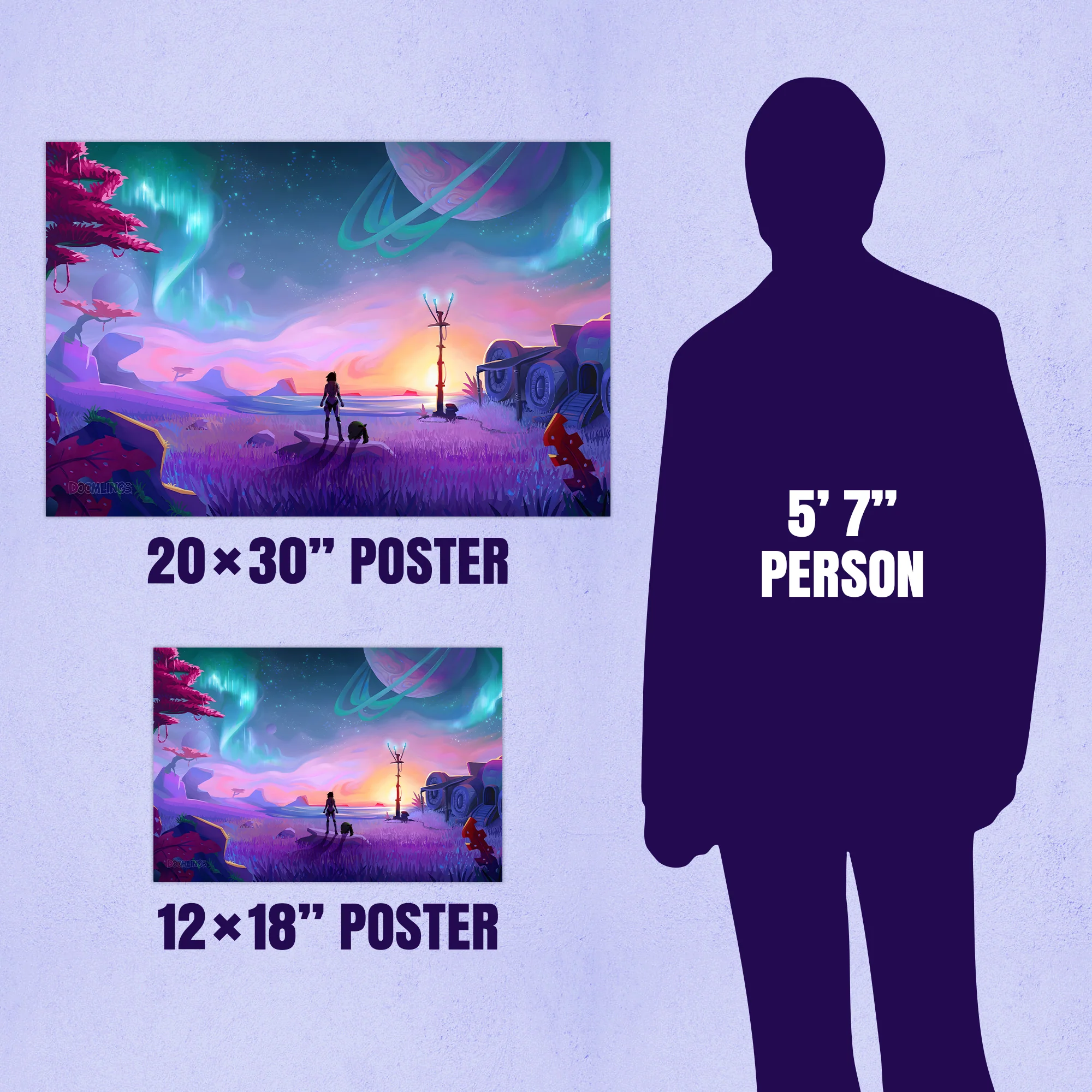Captain Marin's Journey: Transmission Post Poster - Image 3