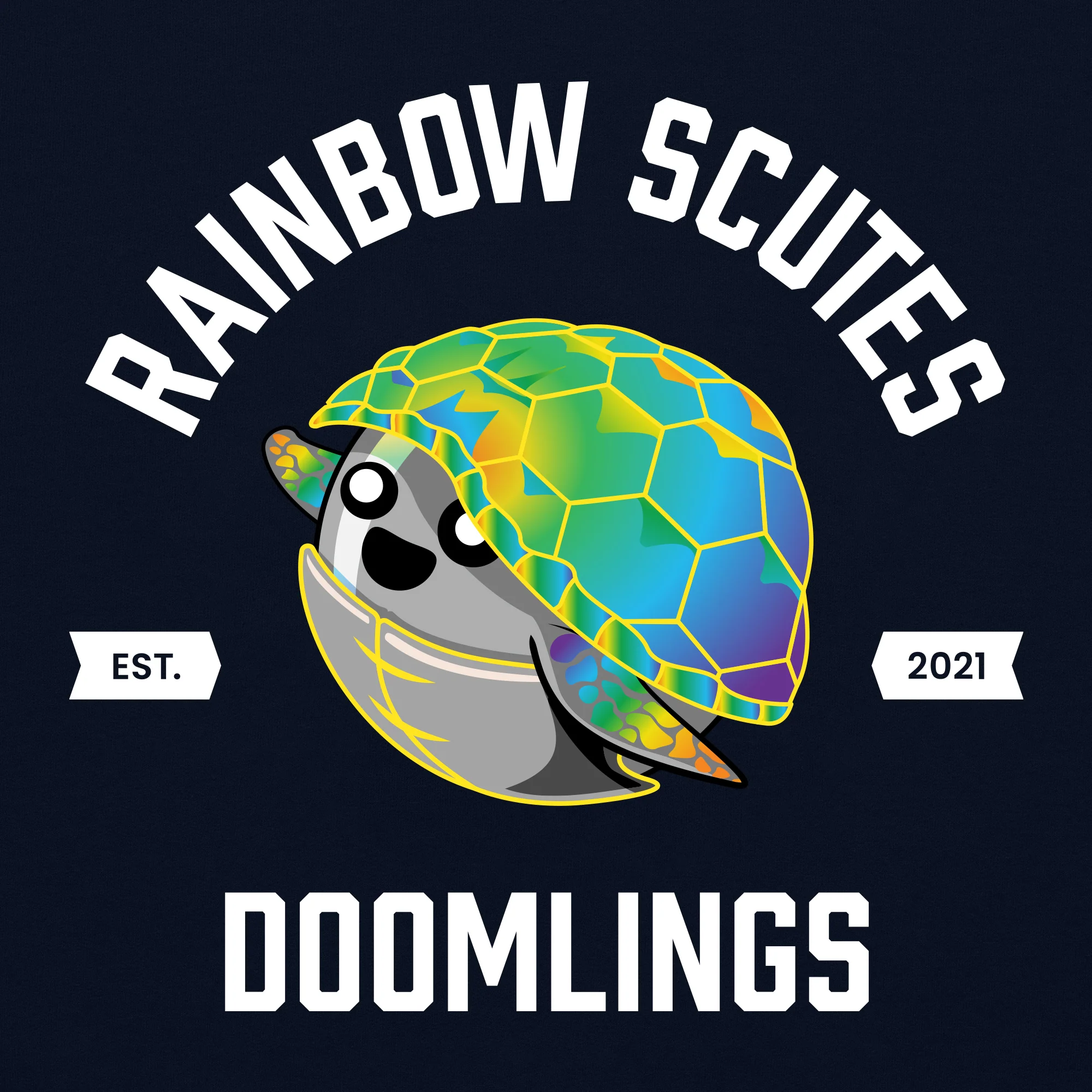Rainbow Scutes Kids Hoodie - Image 3
