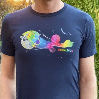 Rainbow Scutes Flying Tee - Image 2