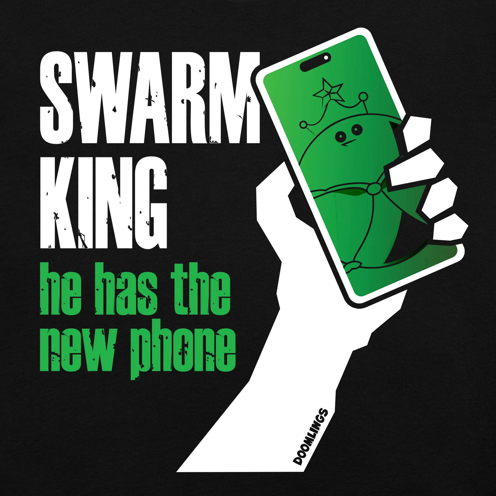 Swarm King Adult Unisex Tee - Image 3